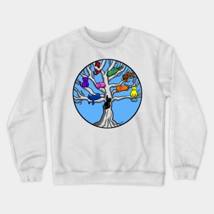 Tree of 9 Lives Crewneck Sweatshirt